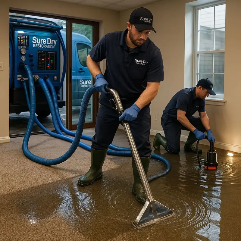 Water Extraction and Removal process in Washington, PA